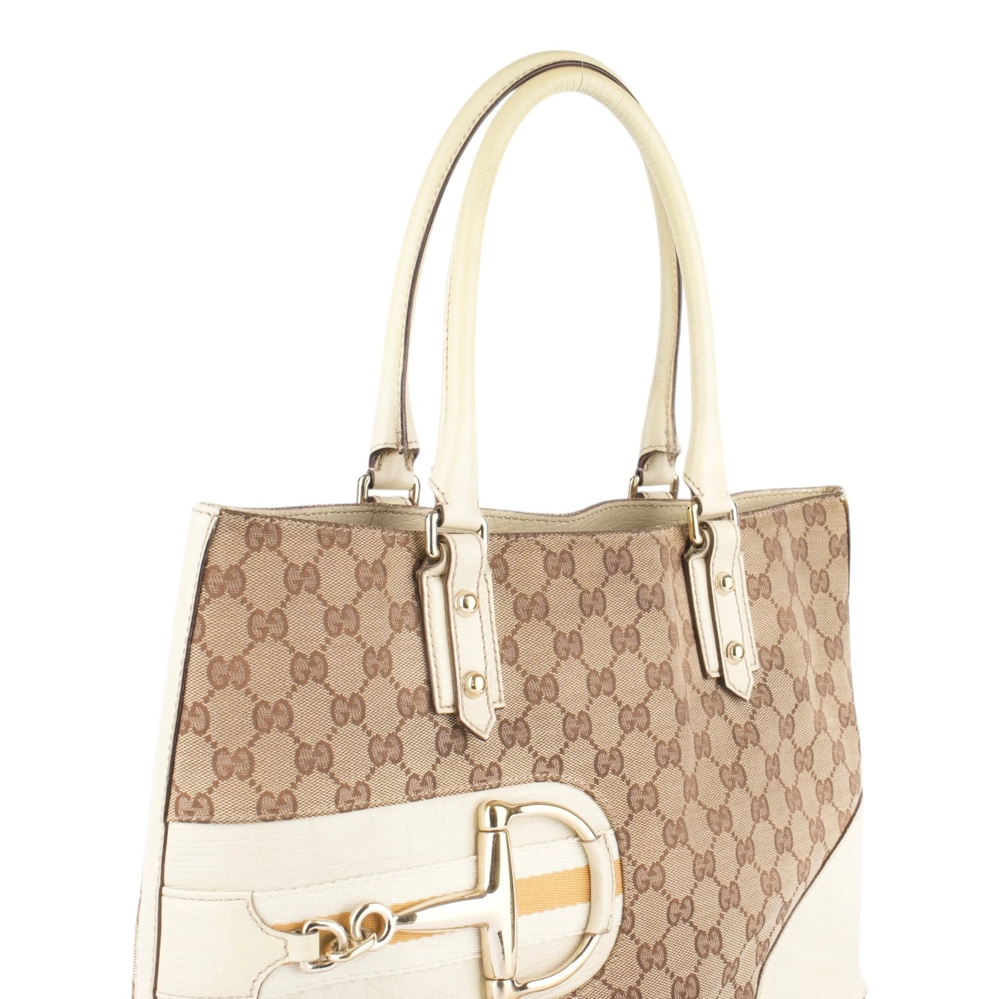 Gucci GG Monogram Horsebit Handbag