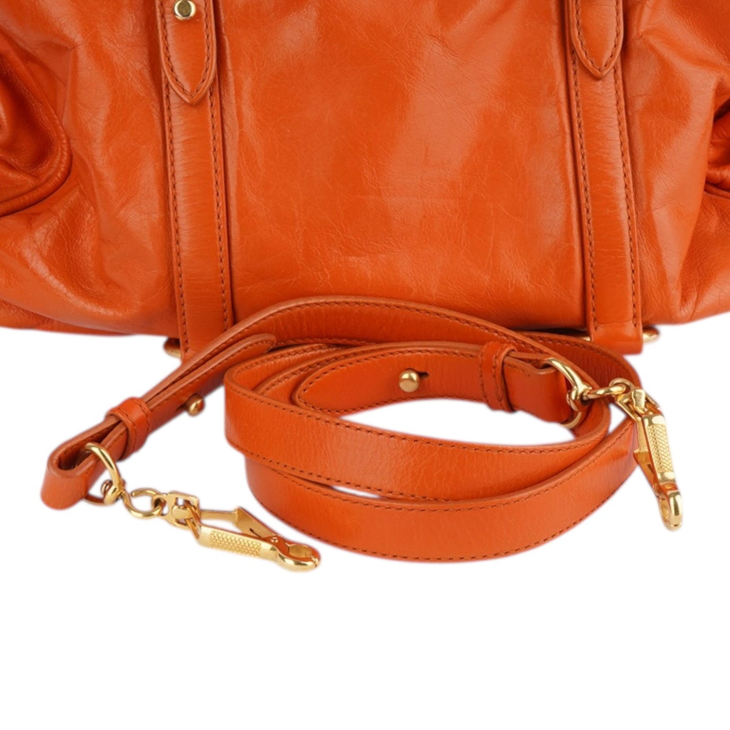 Miu Miu Vitello Leather Handbag