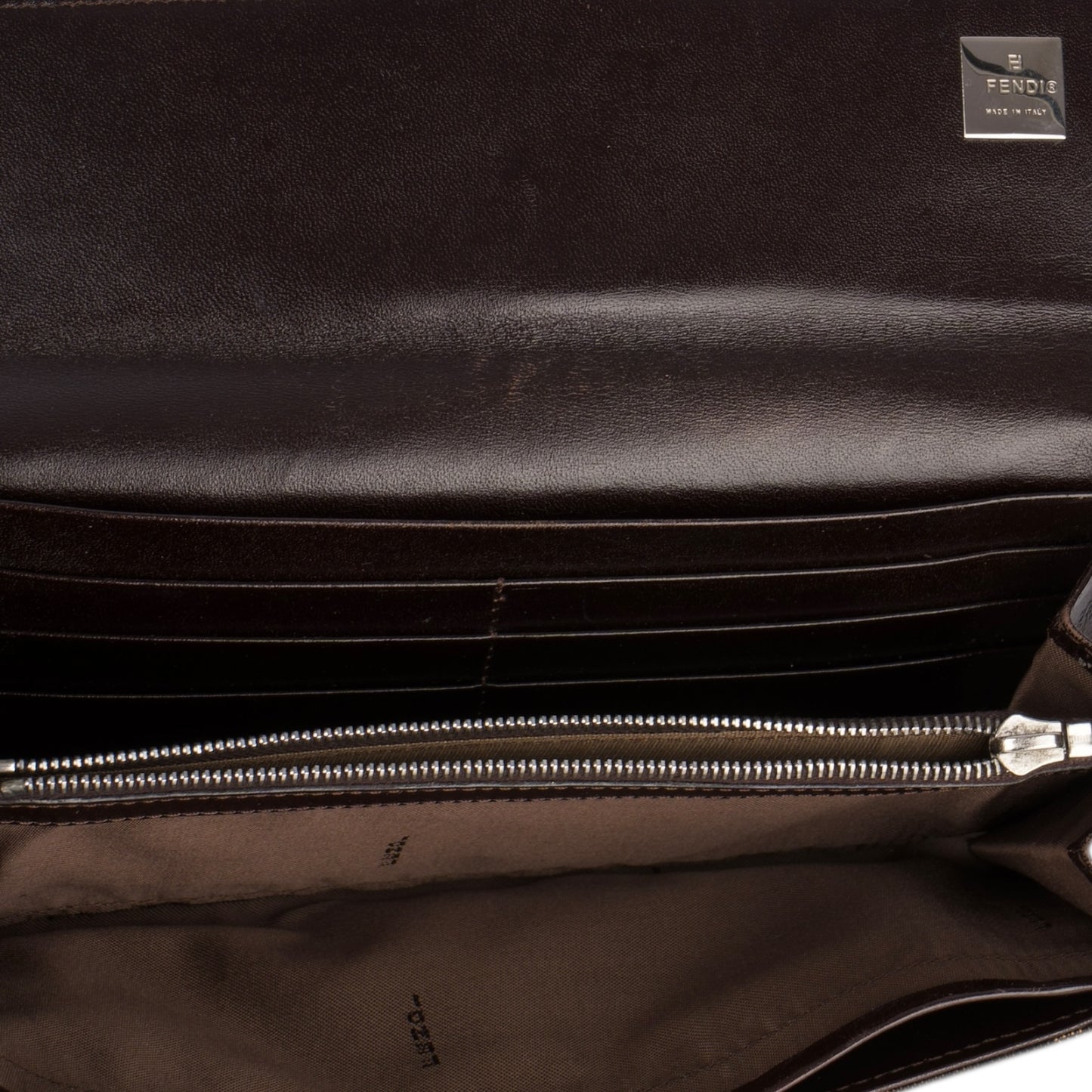 Fendi FF Monogram Long Wallet