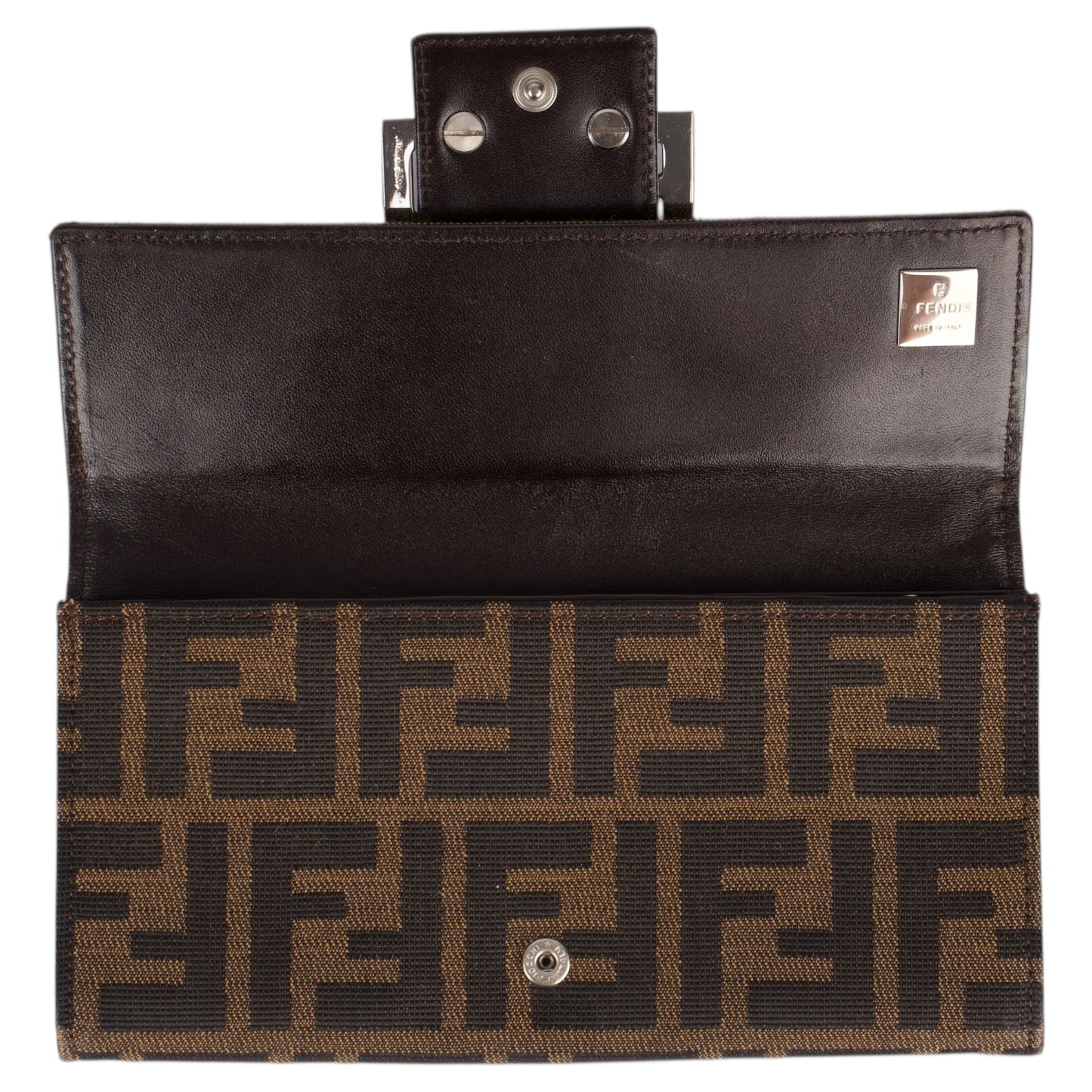 Fendi FF Monogram Long Wallet