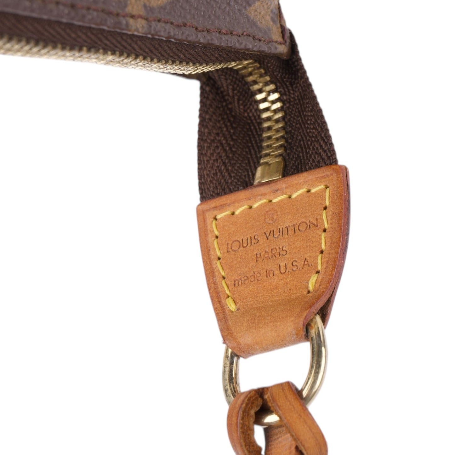 Louis Vuitton Canvas Monogram Pochette Accessoire Handbag