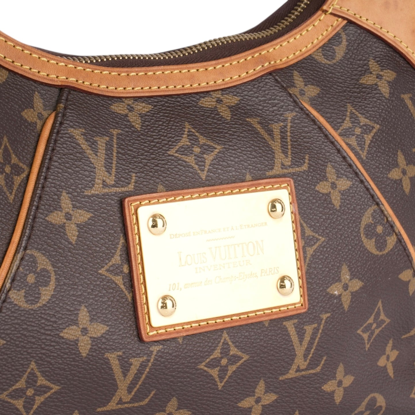 Louis Vuitton Canvas Monogram Thames PM Handbag