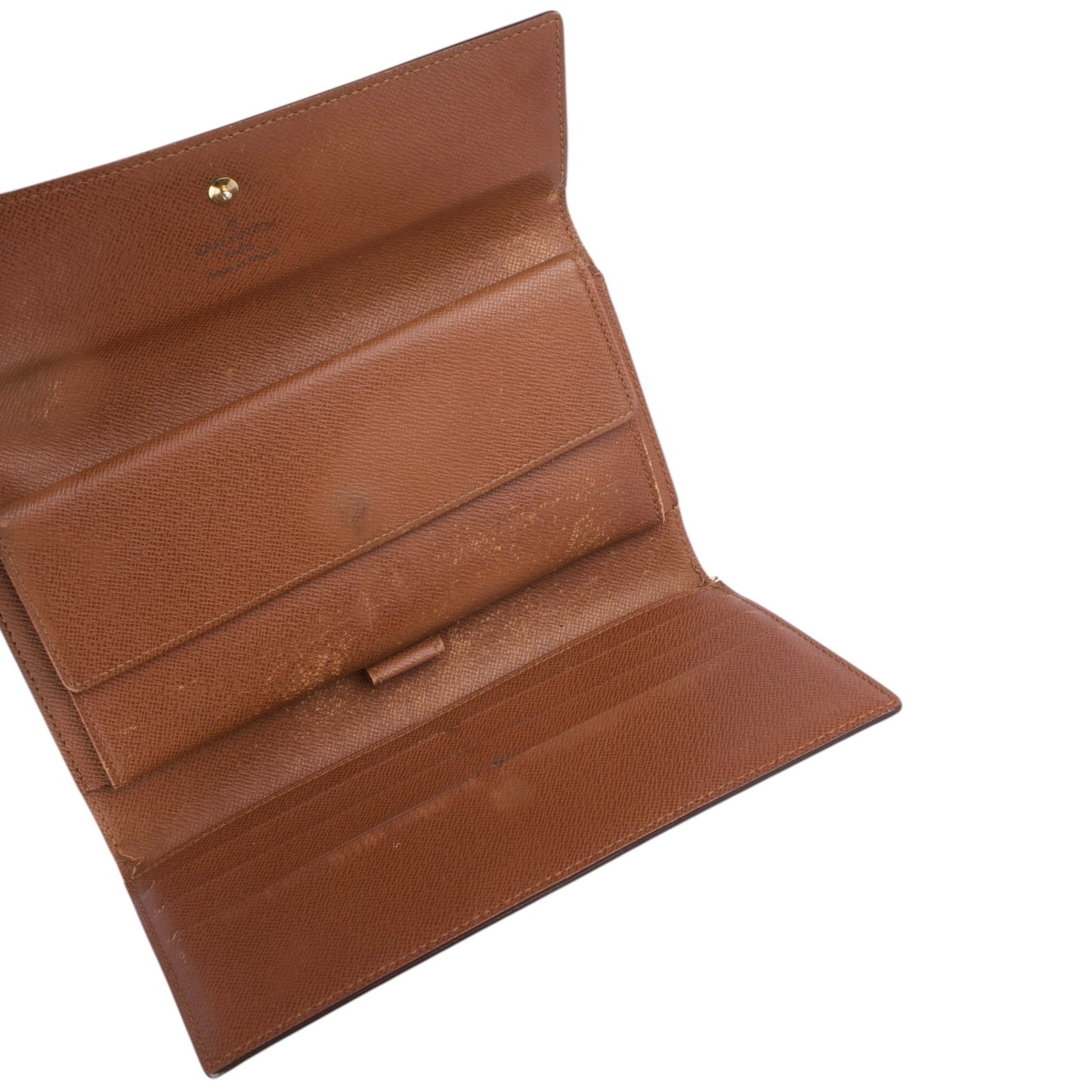 Louis Vuitton Canvas Monogram Sarah Wallet