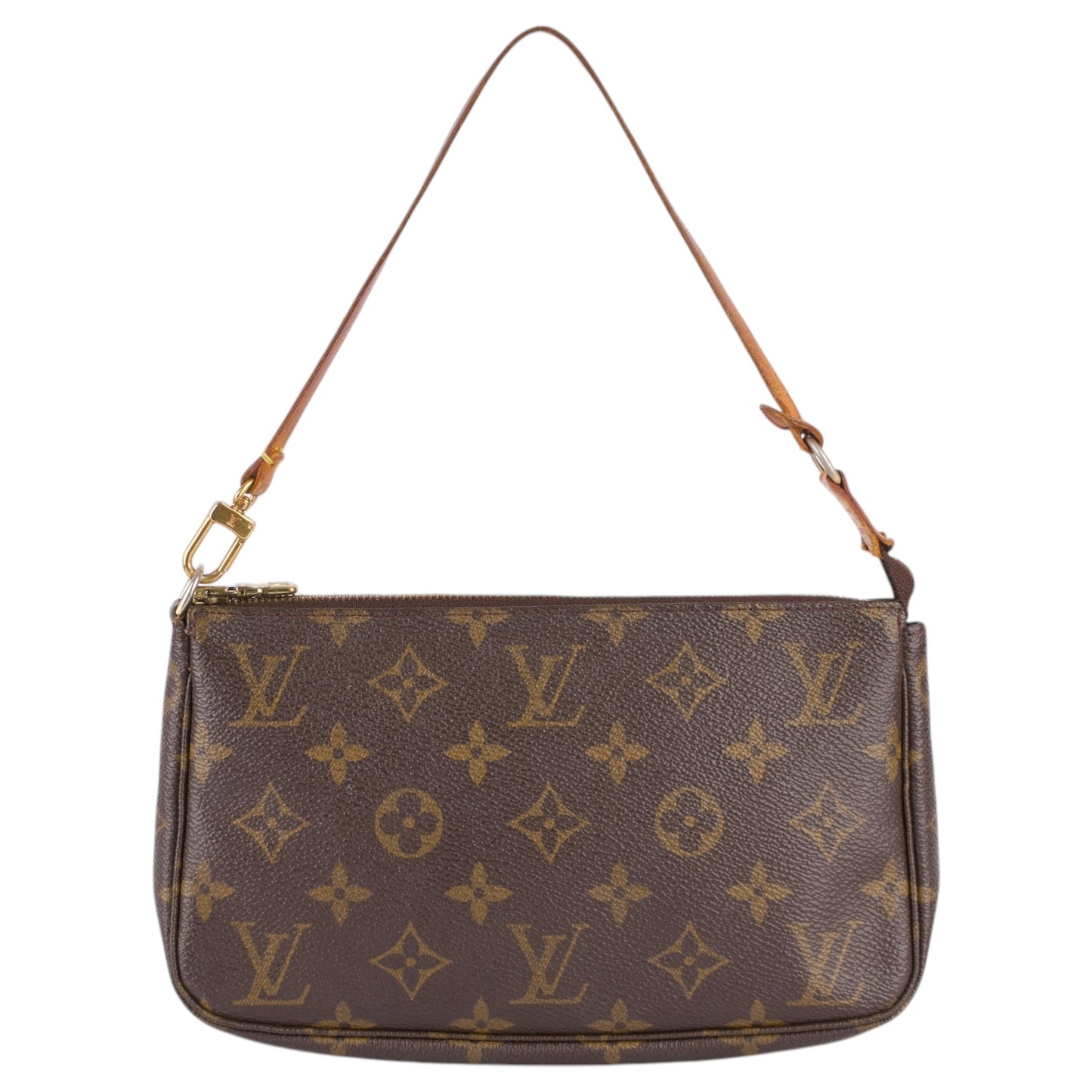 Louis Vuitton Canvas Monogram Pochette Accessoire Handbag
