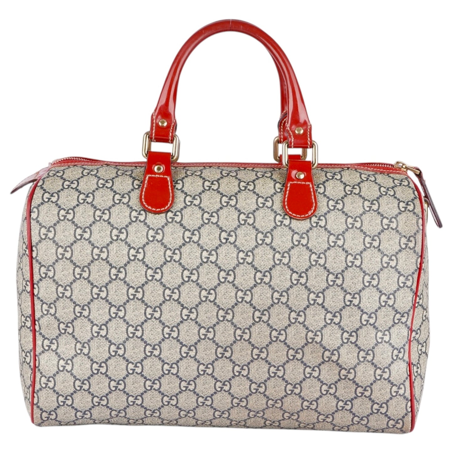 Gucci GG Supreme Tattoo Heart Joy Boston Bag