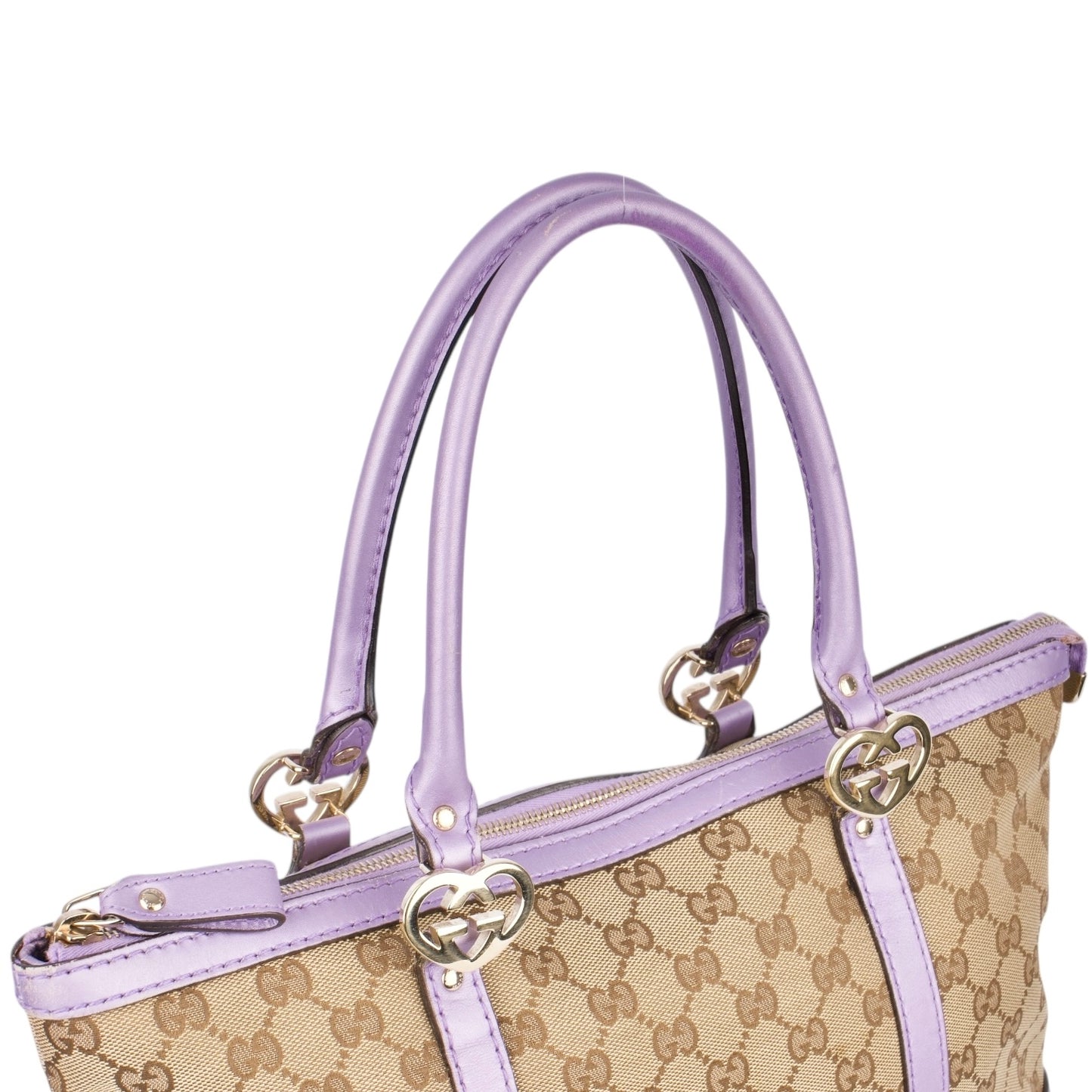 Gucci Brown GG Canvas Lovely Tote Bag