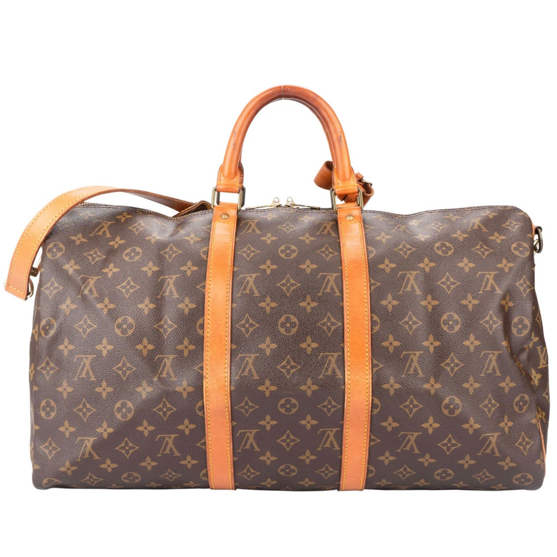 Louis Vuitton Canvas Monogram Keepall 50 Bandouliere