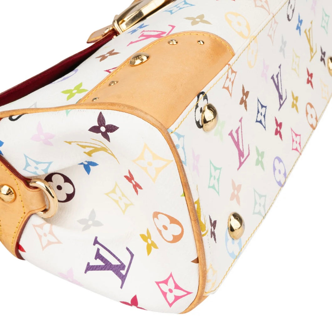 Louis Vuitton Murakami Multicolor Beverly MM Handbag
