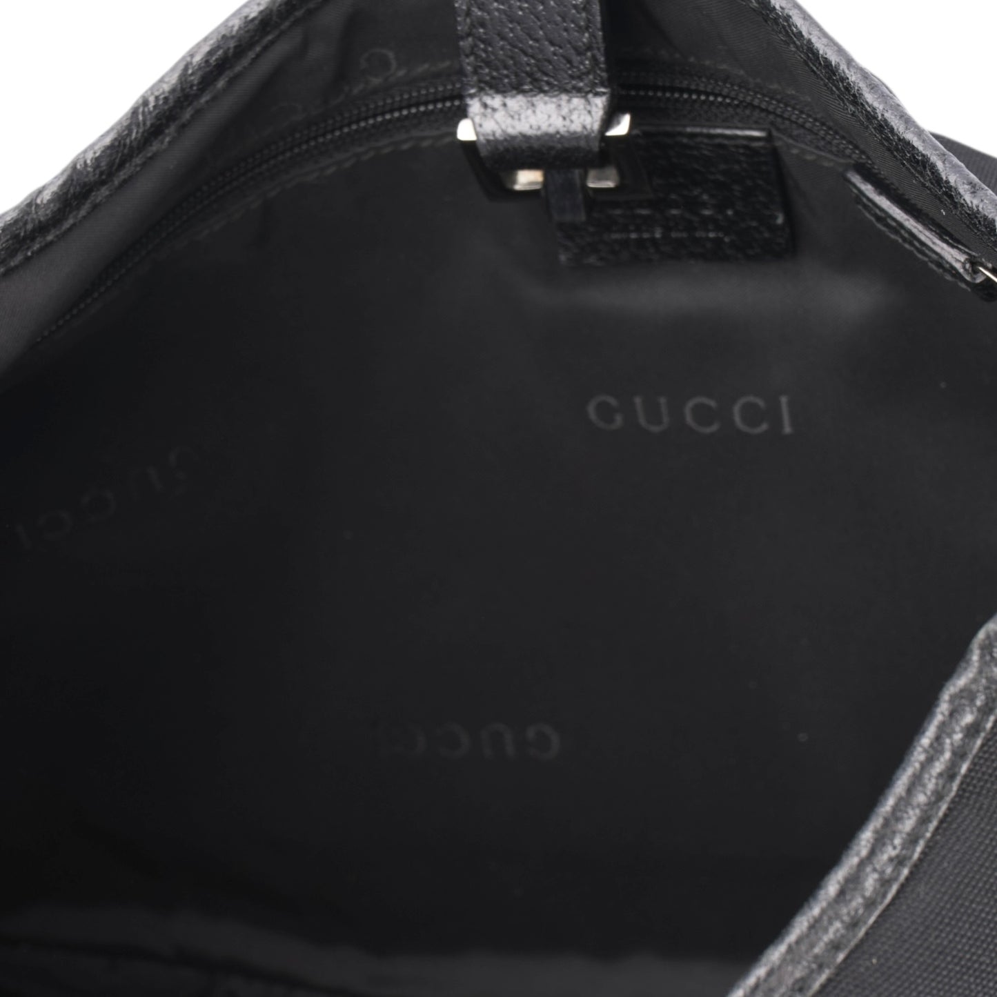 Gucci Black Leather Jackie Handbag