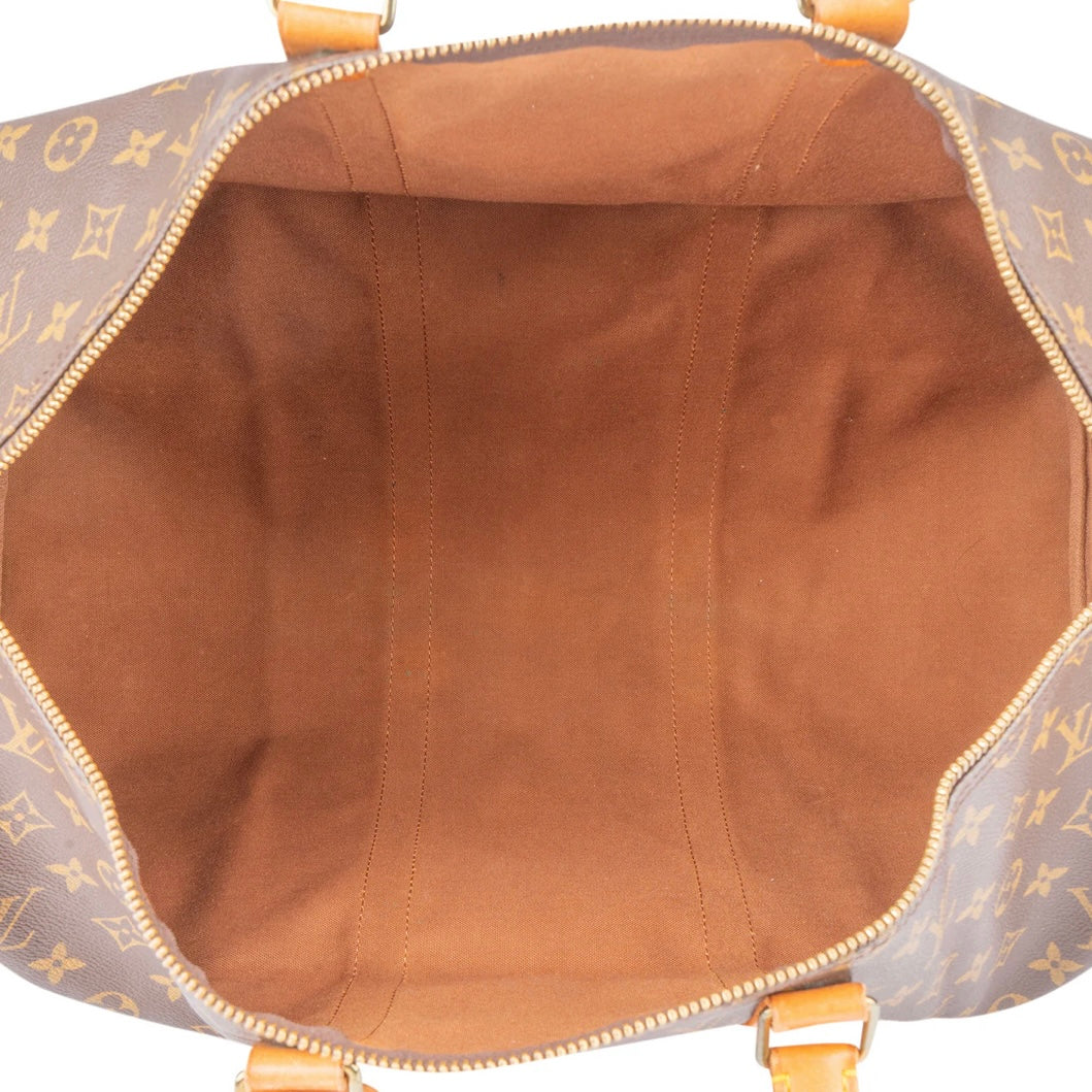 Louis Vuitton Canvas Monogram Keepall 50 Bandouliere