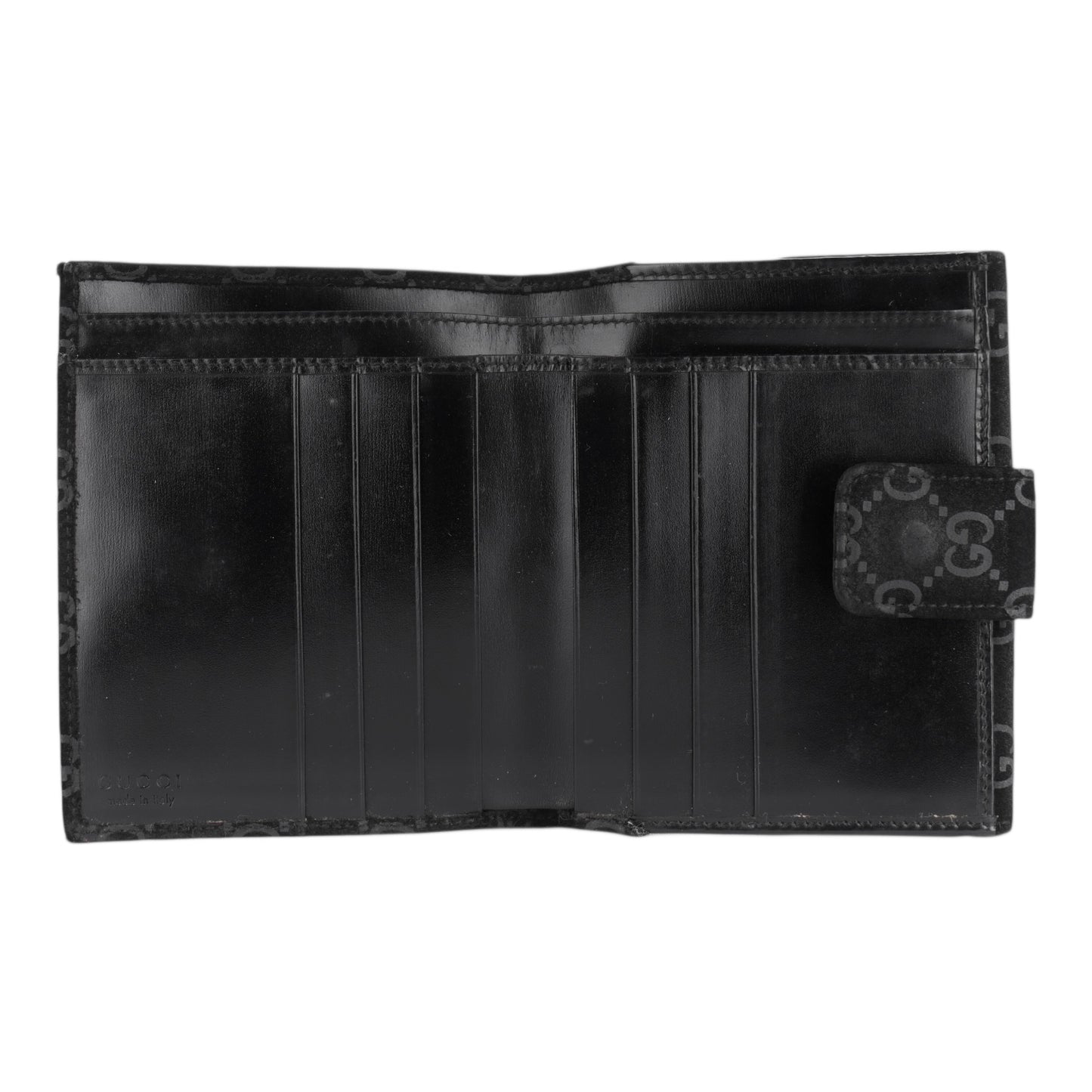 Gucci GG Monogram Clip Wallet