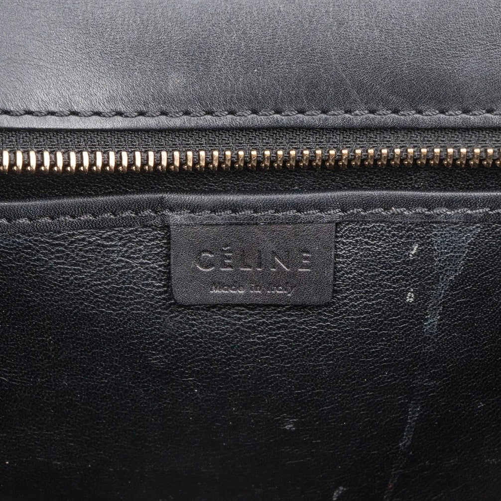 Céline Calf Hair Luggage Handbag