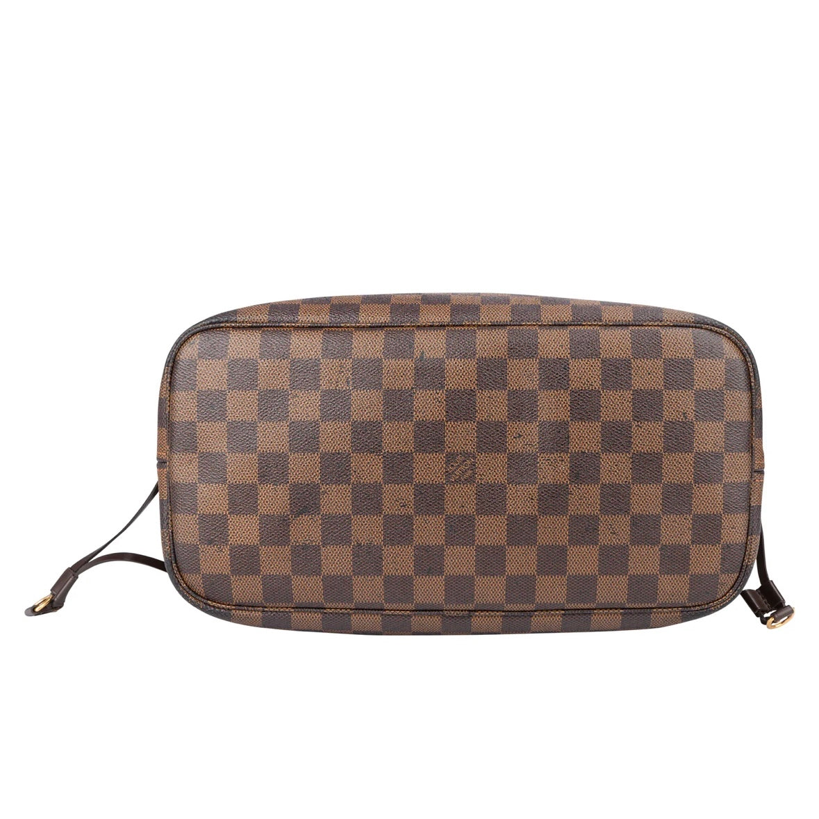Louis Vuitton Damier Ebene Monogram Neverfull MM Shopper Bag