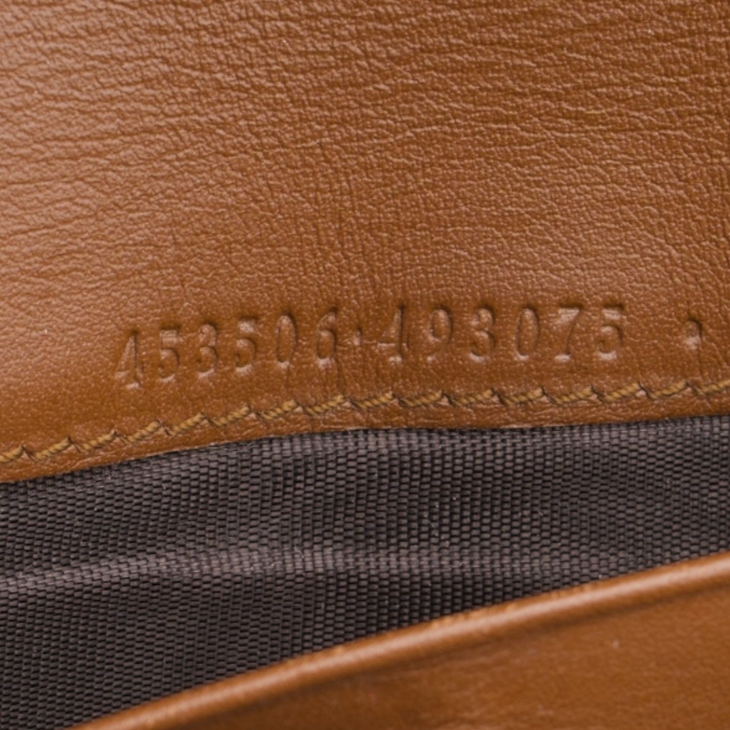 Gucci GG Monogram Padlock Continental Chain Wallet