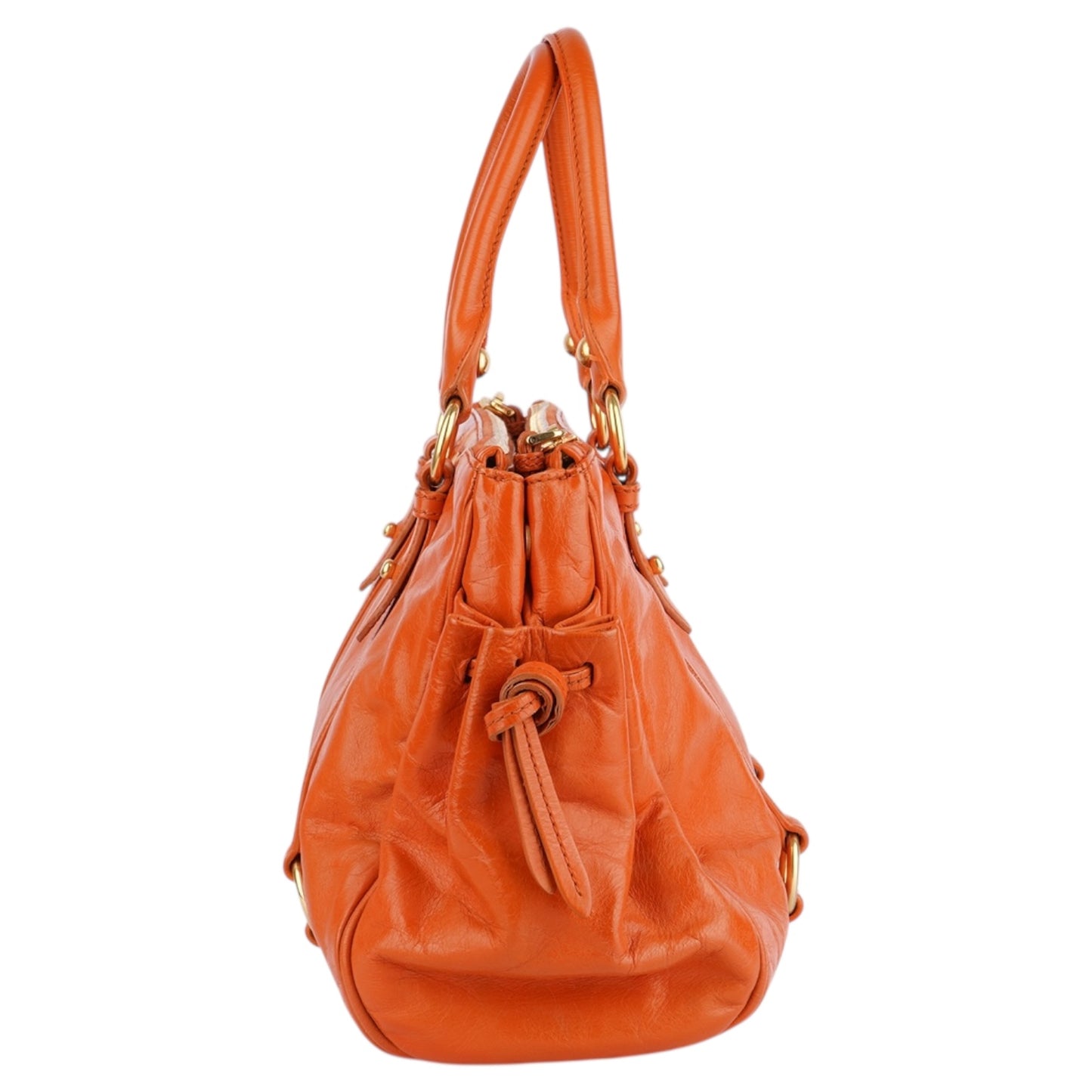 Miu Miu Vitello Leather Handbag