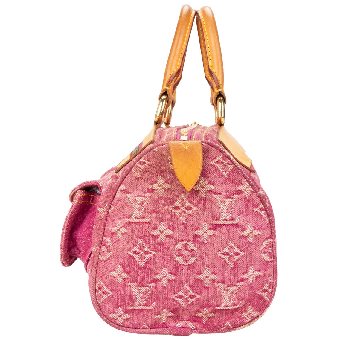 Louis Vuitton Denim Monogram Neo Speedy 30 Handbag
