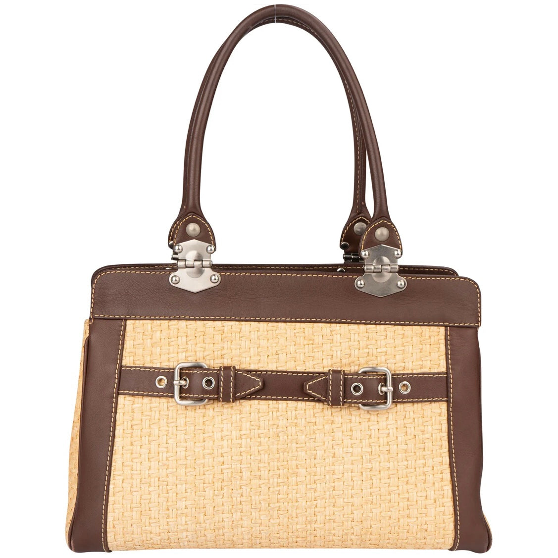 Miu Miu Raffia Summer Handbag