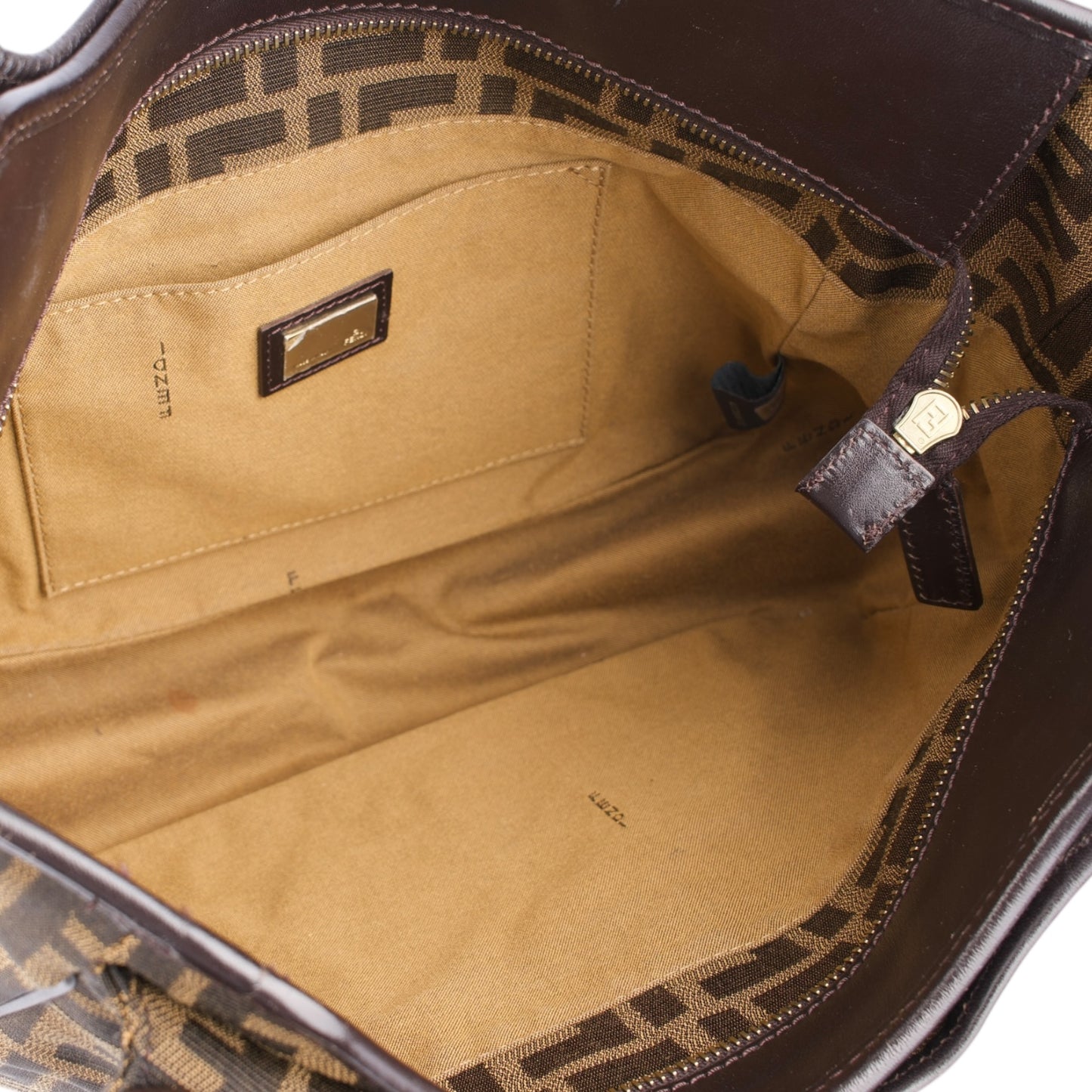 Fendi Zucca Canvas Chef Tote Bag