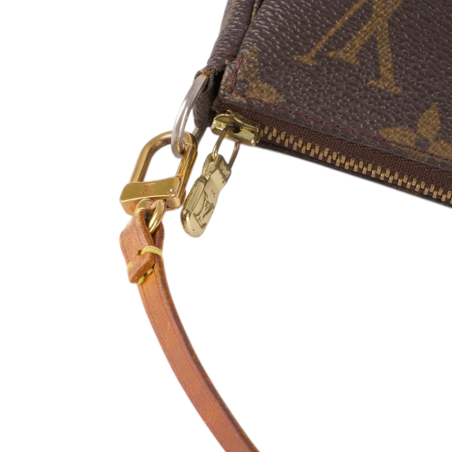 Louis Vuitton Canvas Monogram Pochette Accessoire Handbag