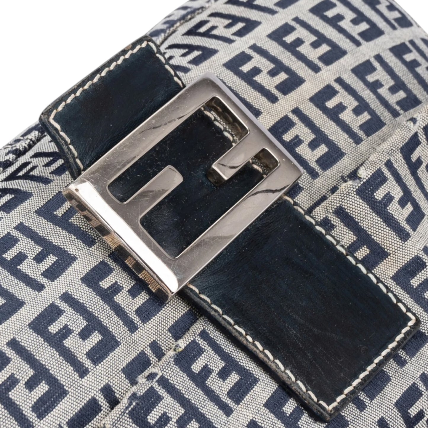 Fendi FF Monogram Baguette Handbag