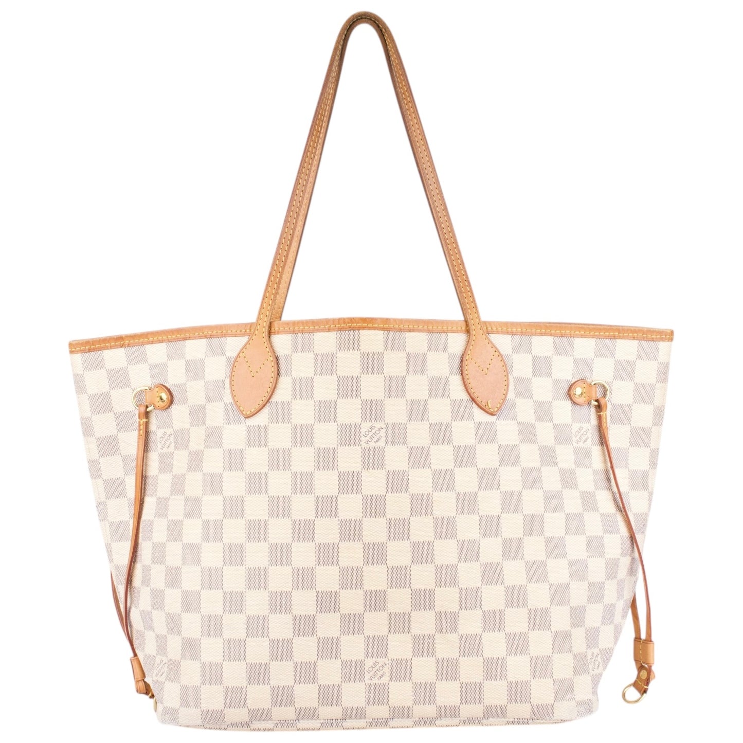 Louis Vuitton Damier Azur Neverfull MM Shopper Bag