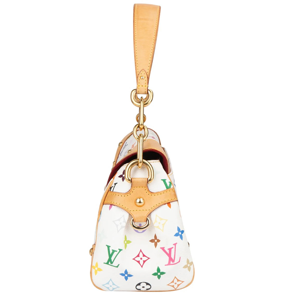 Louis Vuitton Murakami Multicolor Beverly MM Handbag