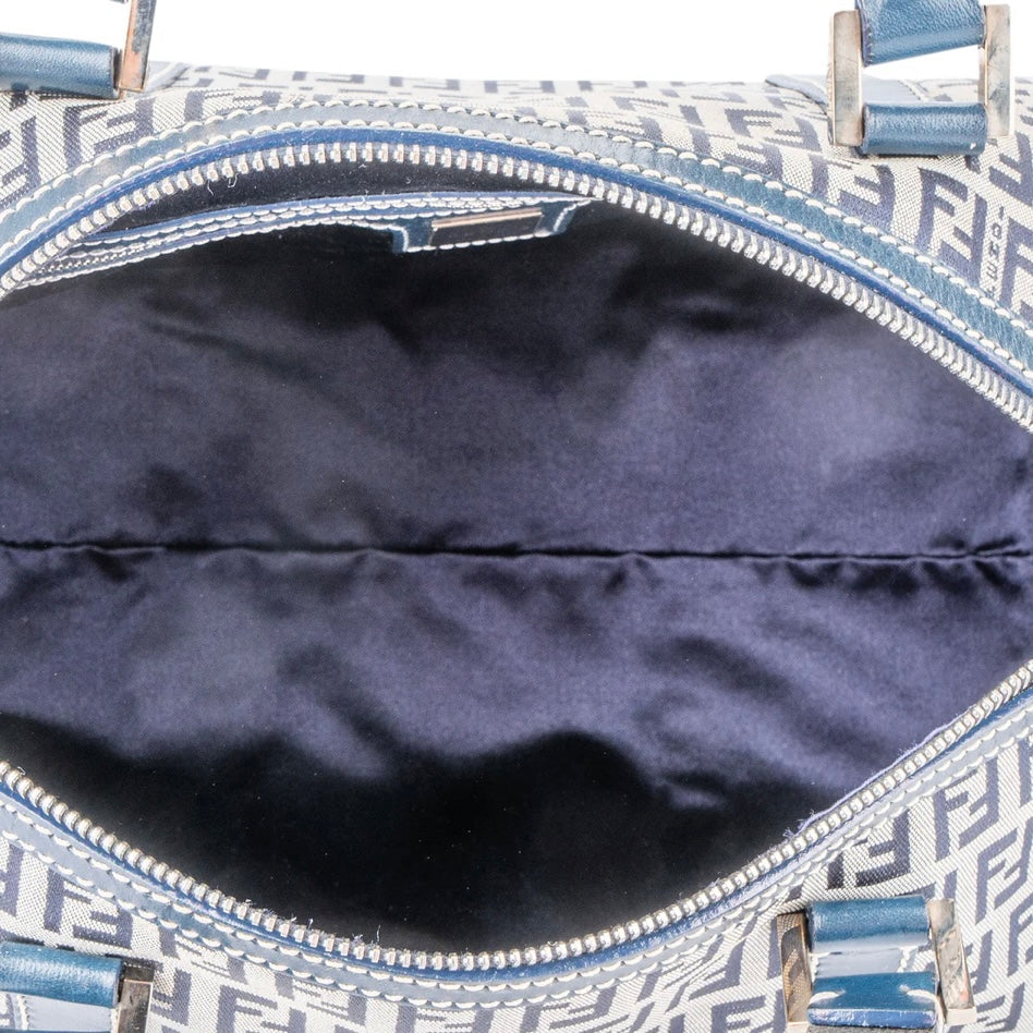 Fendi FF Monogram Boston Handbag
