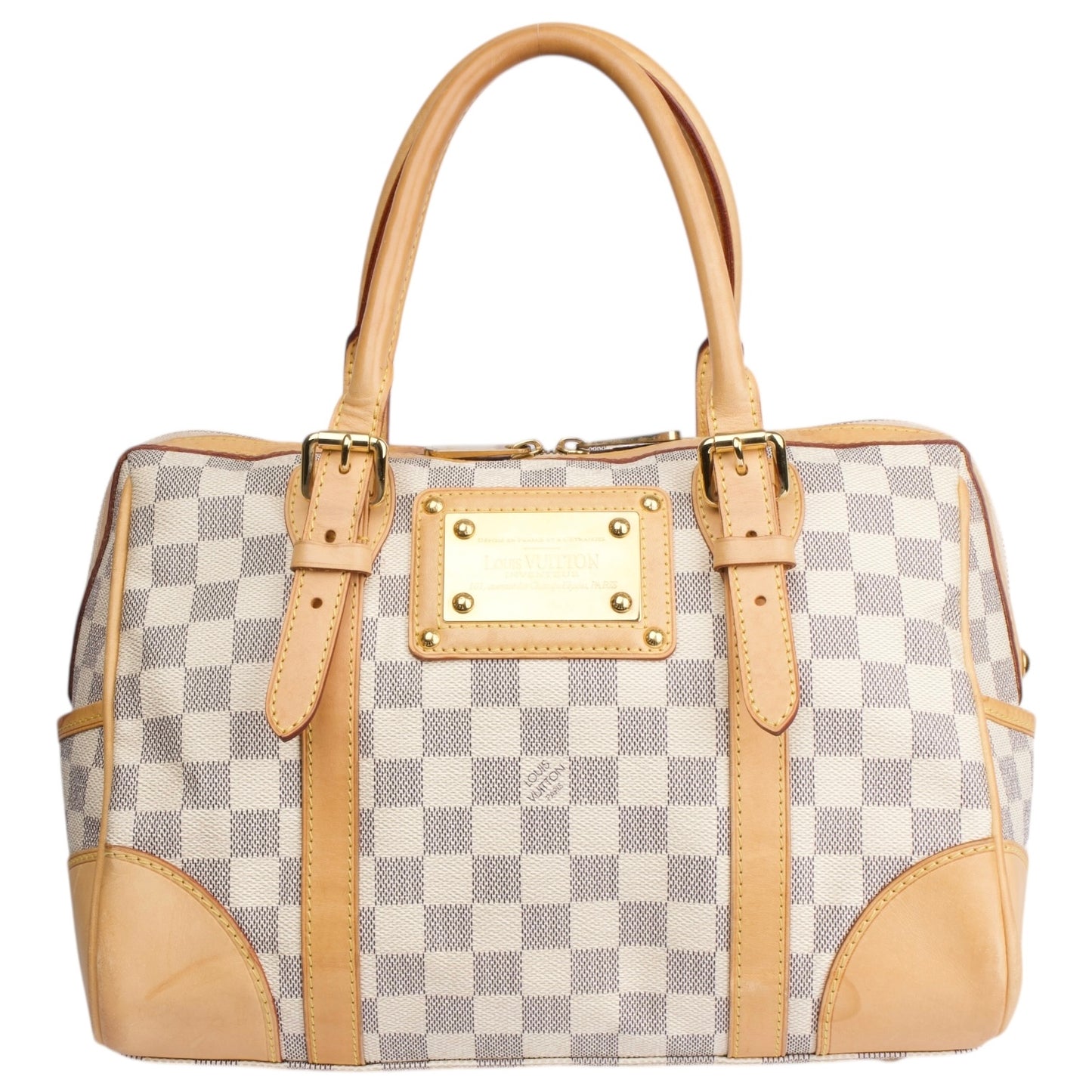 Louis Vuitton Damier Azur Berkeley Handbag