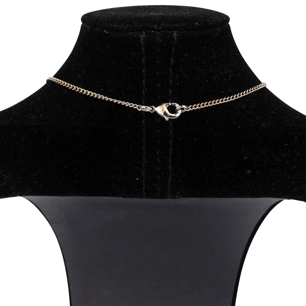 Chanel Crystal CC Necklace