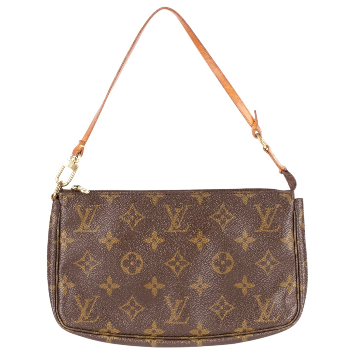 Louis Vuitton Canvas Monogram Pochette Accessoire Handbag