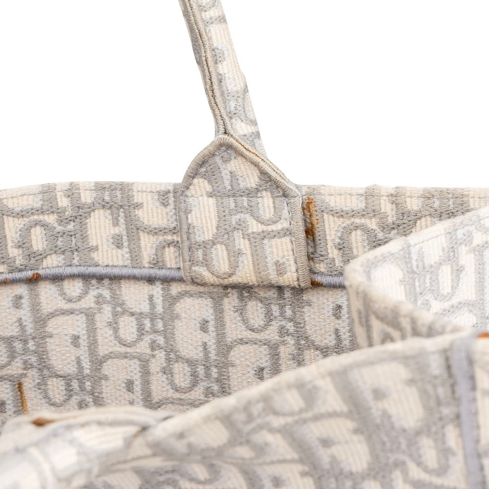 Christian Dior Medium Book Tote Monogram Shopper Bag