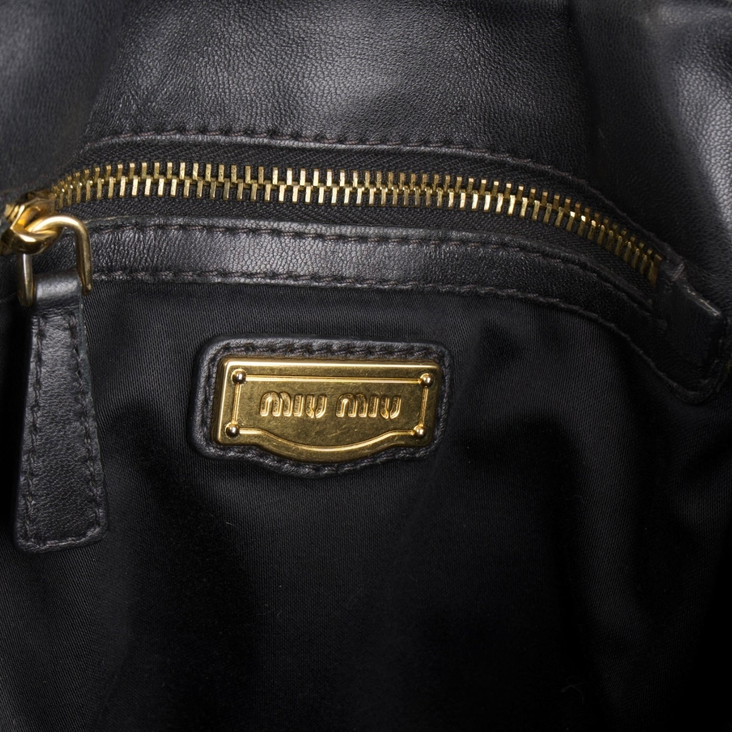 Miu Miu Quilted Leather Handbag