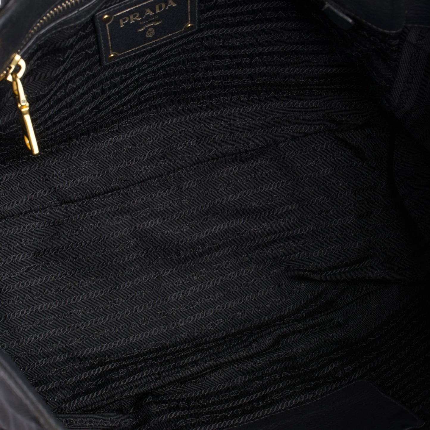 Prada Black Nylon Tessuto Handbag