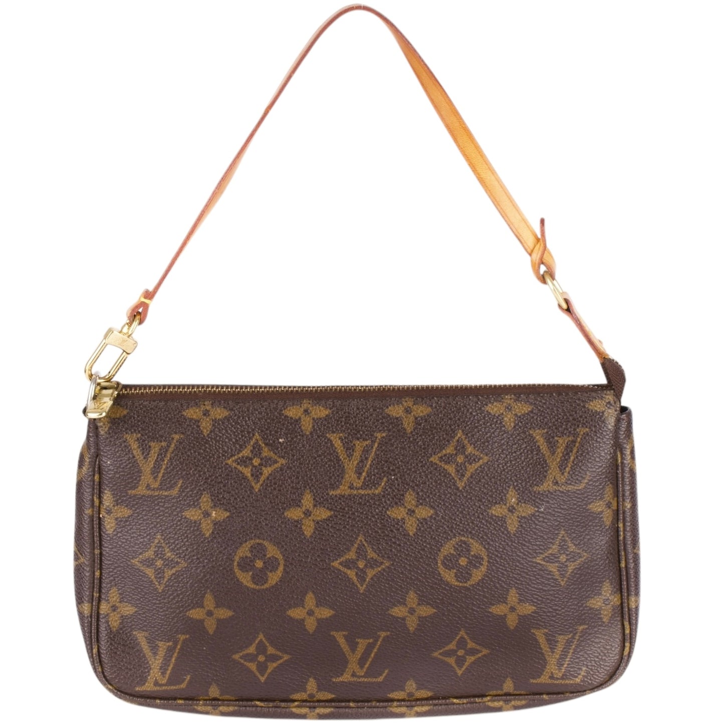 Louis Vuitton Canvas Monogram Pochette Accessoire Handbag