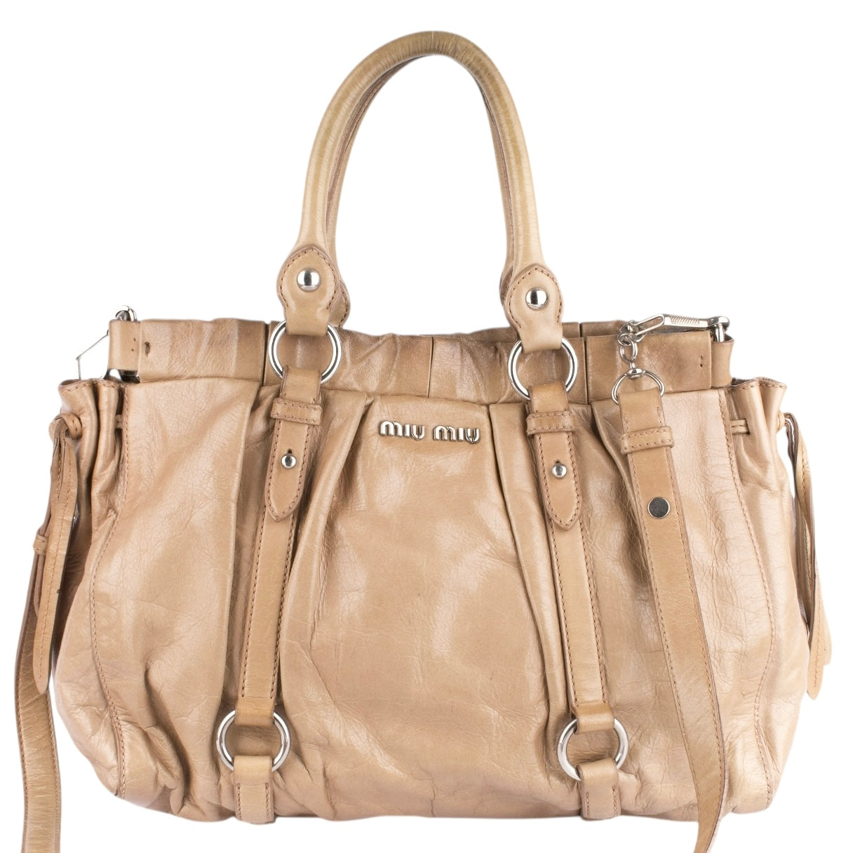 Miu Miu Classic Leather Handbag