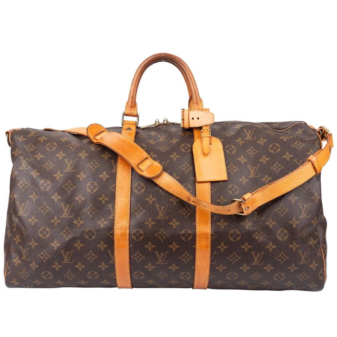 Louis Vuitton Canvas Monogram Keepall Bandouliere 55