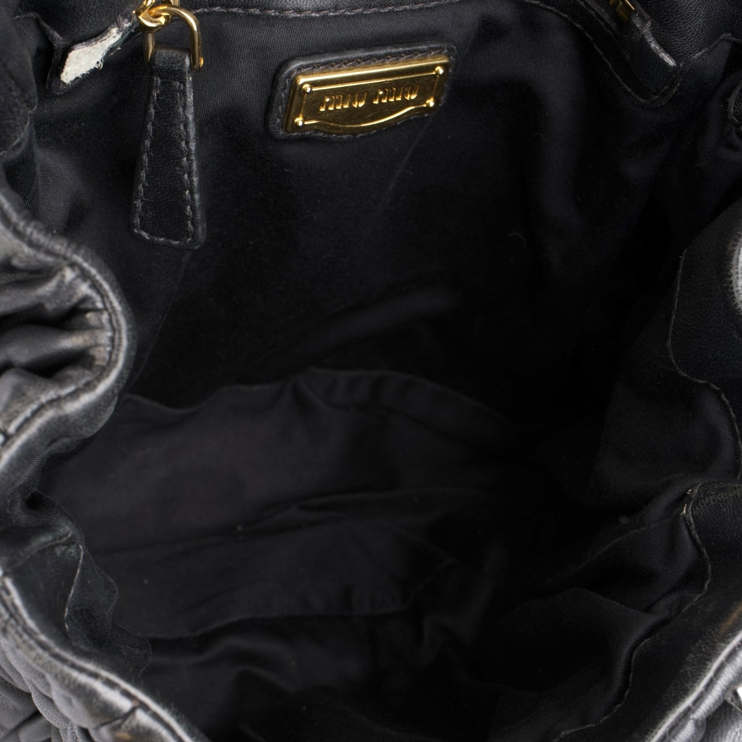 Miu Miu Quilted Leather Handbag