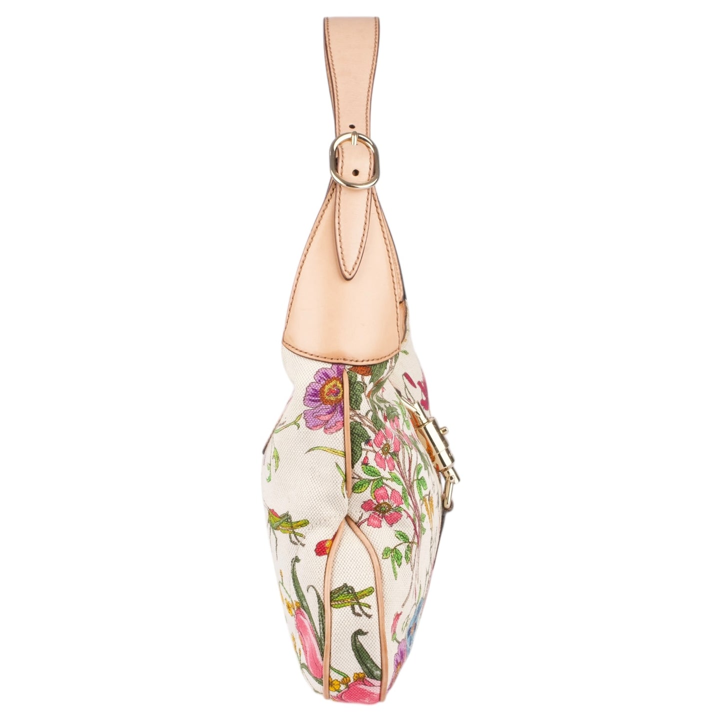 Gucci Multicolor Floral Jackie Shoulder Bag
