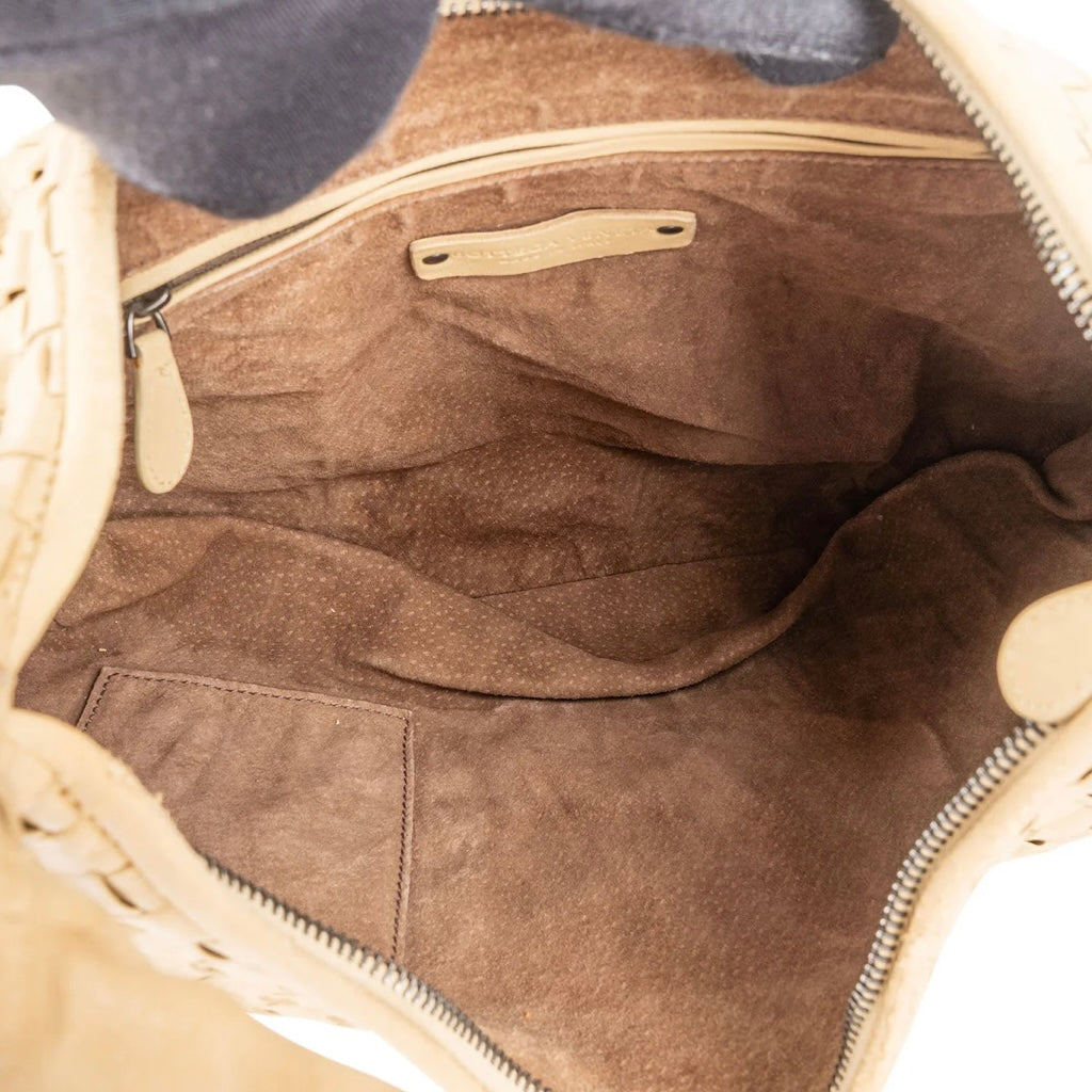 Bottega Intrecciato Leather Veneta Belly Hobo Shoulder Bag