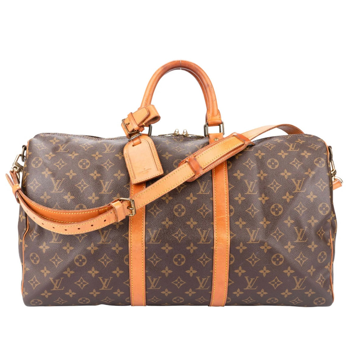 Louis Vuitton Canvas Monogram Keepall 50 Bandouliere