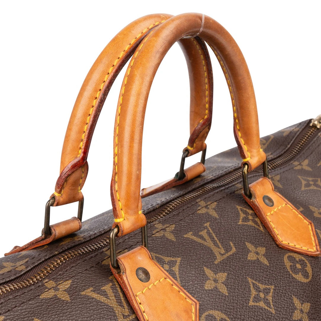Louis Vuitton Canvas Monogram Speedy 40 Handbag