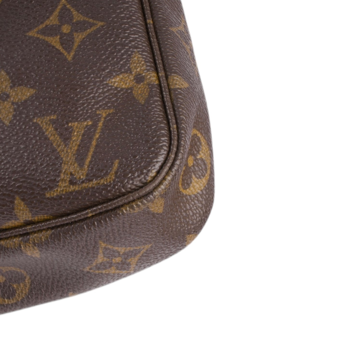 Louis Vuitton Canvas Monogram Pochette Accessoire Handbag