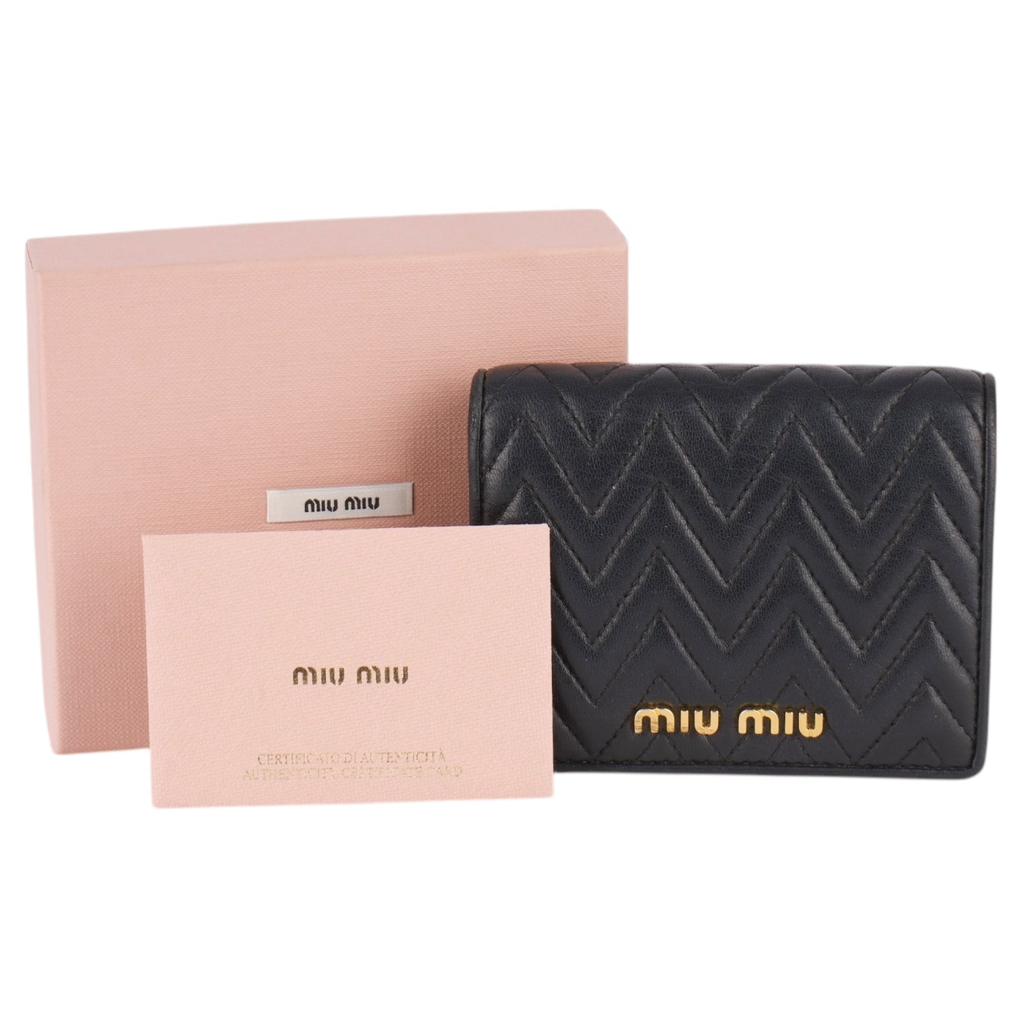 Miu Miu Nappa Leather Wallet