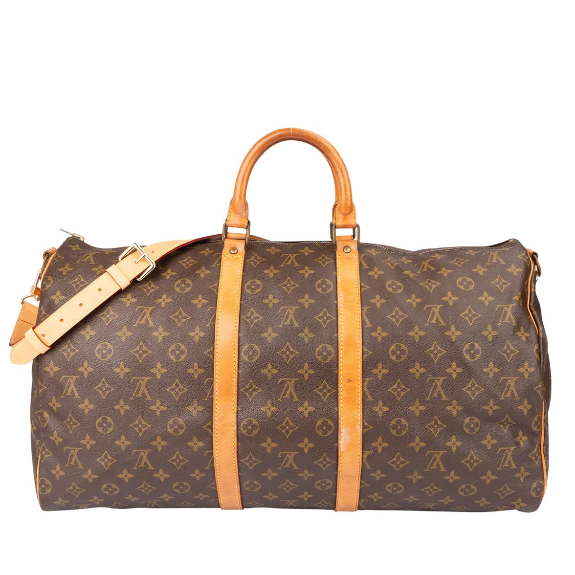Louis Vuitton Canvas Monogram Keepall Bandouliere 55