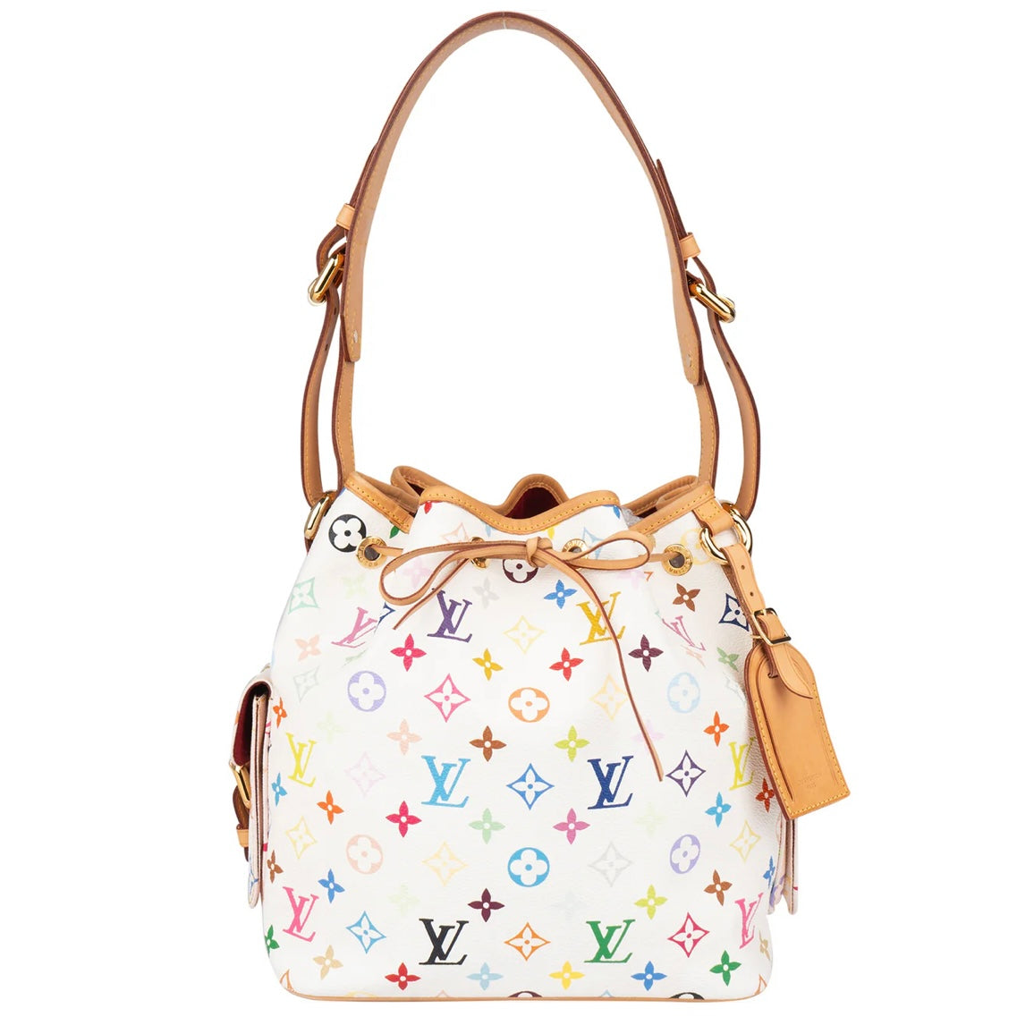 Louis Vuitton Murakami Multicolor Sac Noe Petit Shoulder Bag
