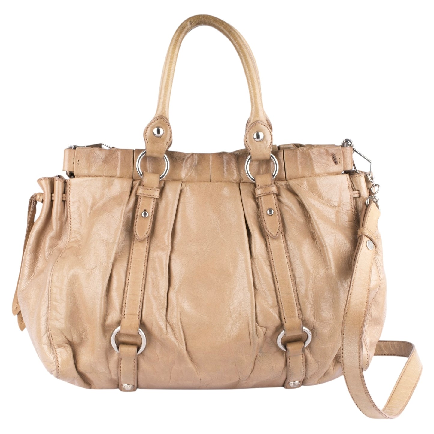 Miu Miu Classic Leather Handbag