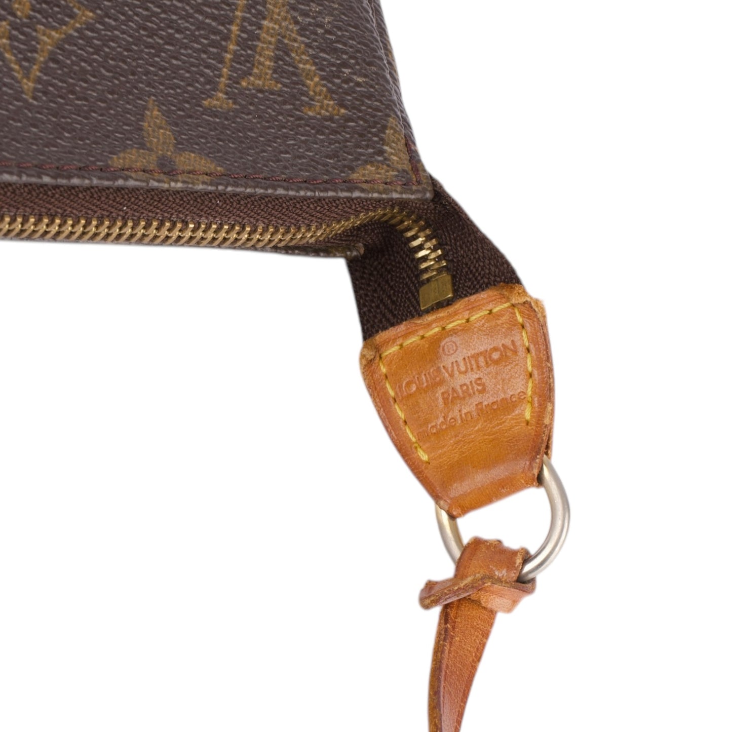 Louis Vuitton Canvas Monogram Pochette Accessoire Handbag