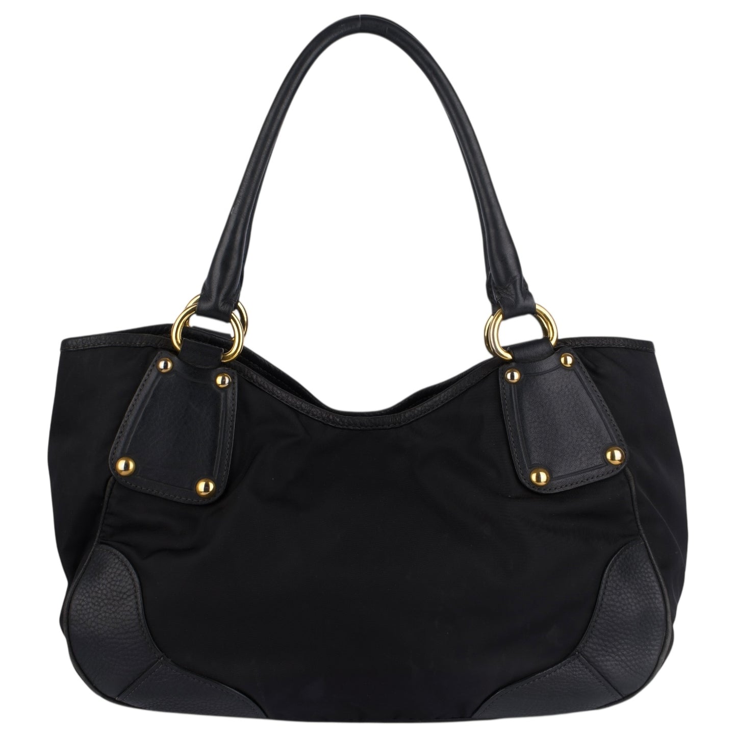 Prada Black Nylon Tessuto Handbag
