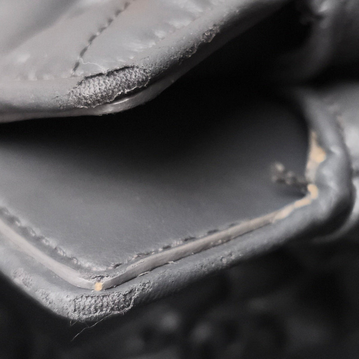 Miu Miu Grey Matelassé Nappa Leather Tote Handbag
