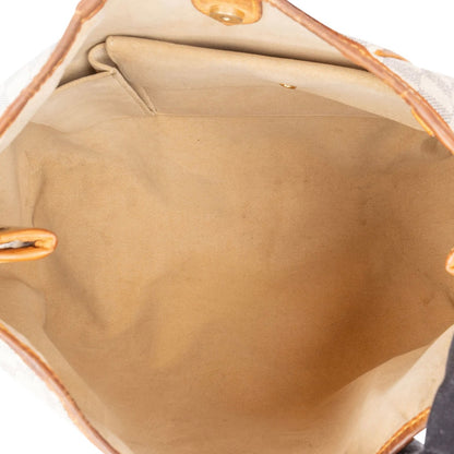 Louis Vuitton Damier Azur Monogram Galliera PM Handbag